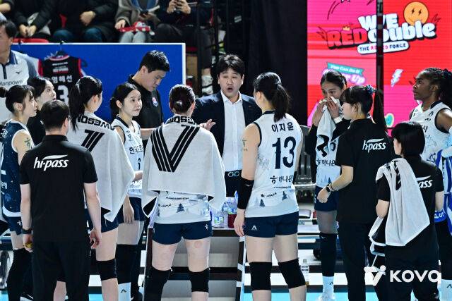 한국도로공사 김종민 감독./KOVO