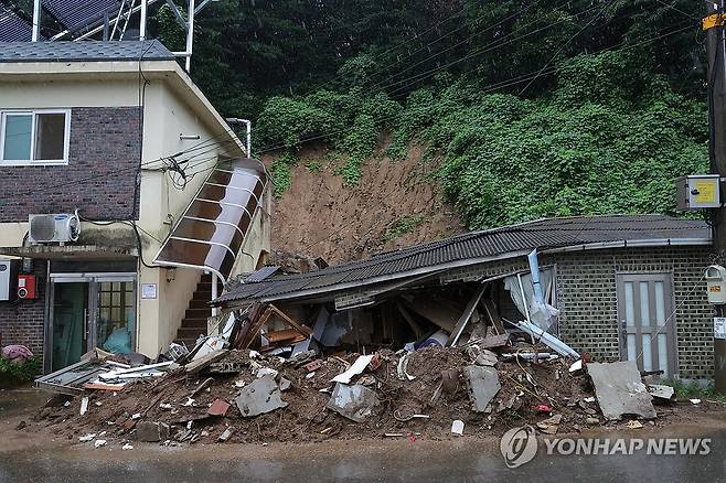 가평 호우 피해 [연합뉴스 자료사진]