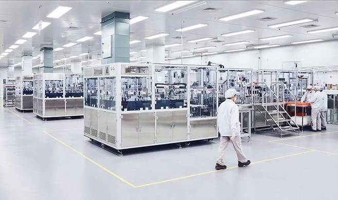 코스맥스 생산시설 내부 전경. /코스맥스 제공