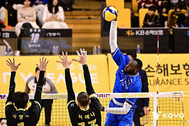 한국전력의 쉐론 베논 에번스(등록명 베논). (KOVO 제공)