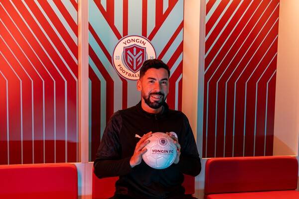 용인FC로 합류한 노보. /사진=용인FC