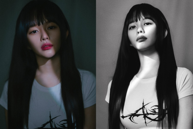 정지소가 이전과는 다른 분위기의 사진을 공개했다. / 정지소 인스타그램