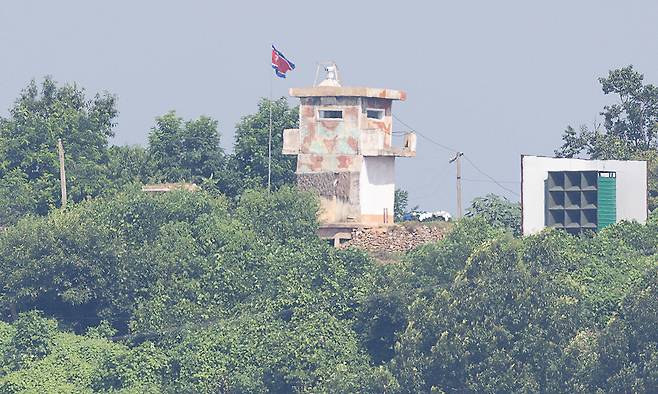 북한 대남 확성기. 연합뉴스