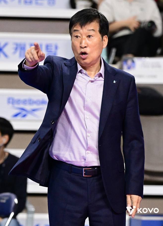 김호철 IBK기업은행 감독. KOVO 제공