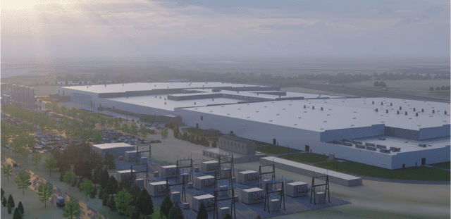 얼티엄셀즈 스프링힐 2공장 렌더링