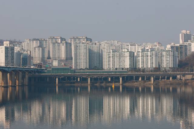 서울 성동구 아파트 단지. [연합뉴스 제공]