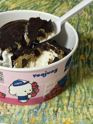 요아정의 ‘빠삭 두바이 초코쉘’ . 독자 제공