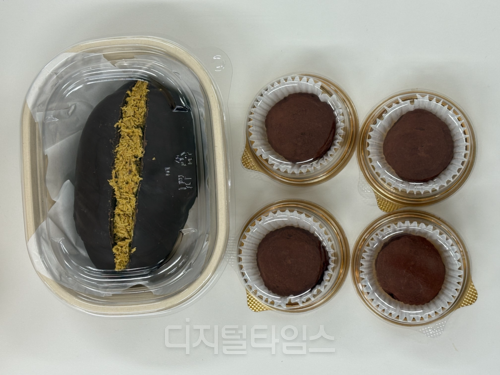 두바이쫀득쿠키와 두바이초콜릿 디저트. 독자 제공