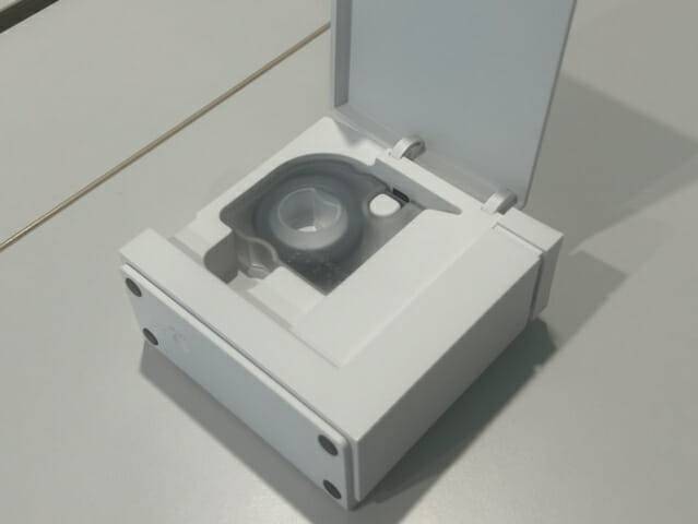 망고슬래브 점자 프린트 '네모닉 닷' (사진=지디넷코리아 신영빈 기자)