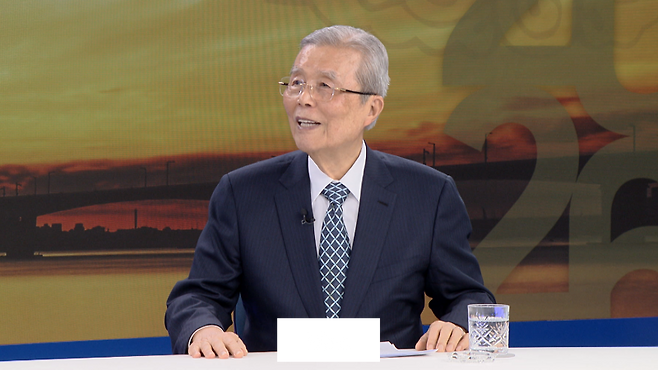 ▲ 오늘 (5일) KBC '신년대담'에 출연한 김종인 전 비대위원장