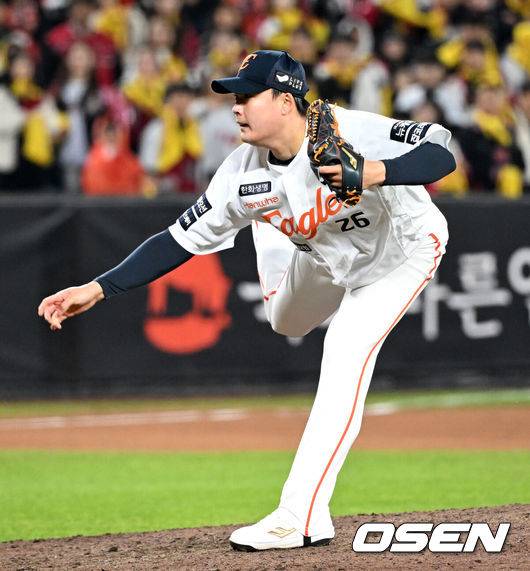 한화 이글스 시절 한승혁. /OSEN DB