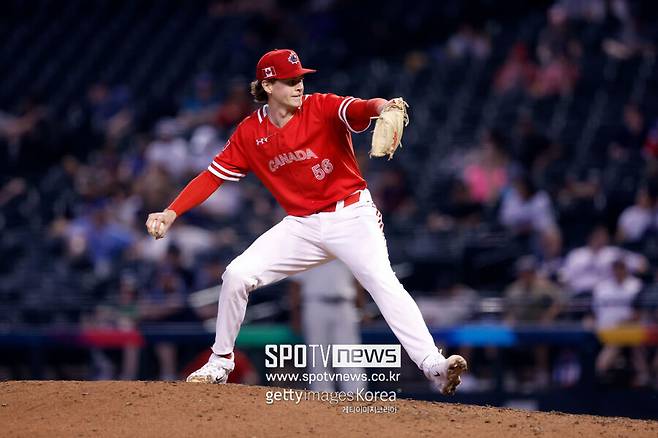 ▲ 캐나다 대표로 WBC에 참가한 커티스 테일러.