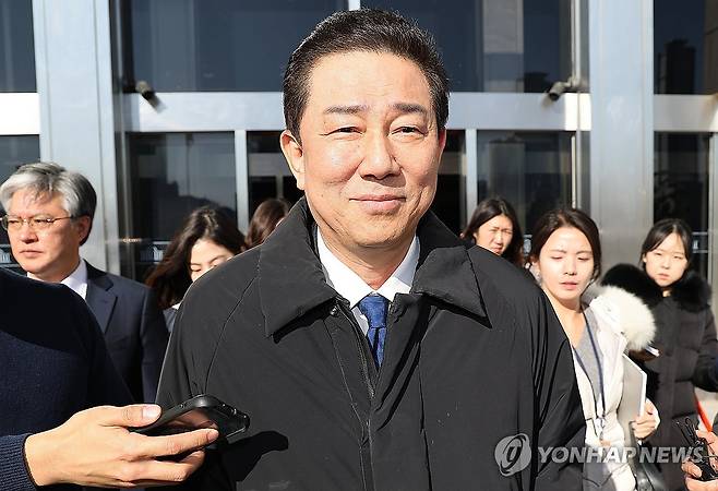 국회 나서는 김병기 전 원내대표 [연합뉴스 자료사진]