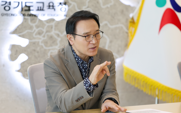 임태희 경기도교육감은 IB 교육을 통해 확인된 성과를 공교육 전체의 자산으로 만들겠다고 강조했다. /경기도교육청 제공