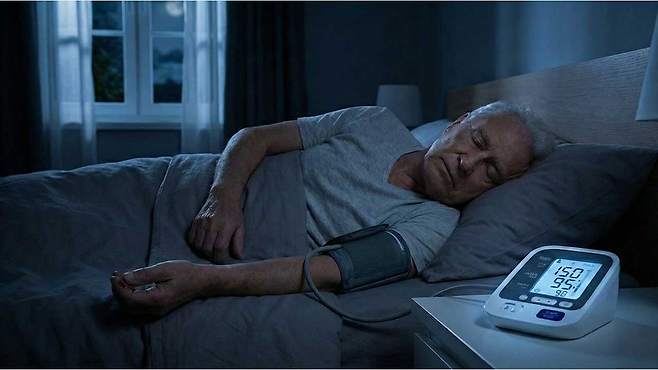 주간 혈압보다 중요한 건 야간 혈압 관리다｜출처: Gemini 생성