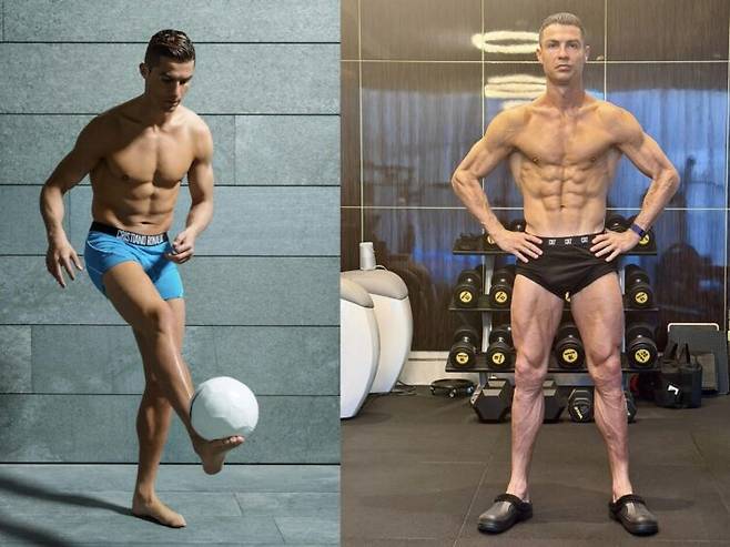 지난달 호날두가 자신의 SNS에 업로드했던 게시물. 사진=호날두 인스타그램