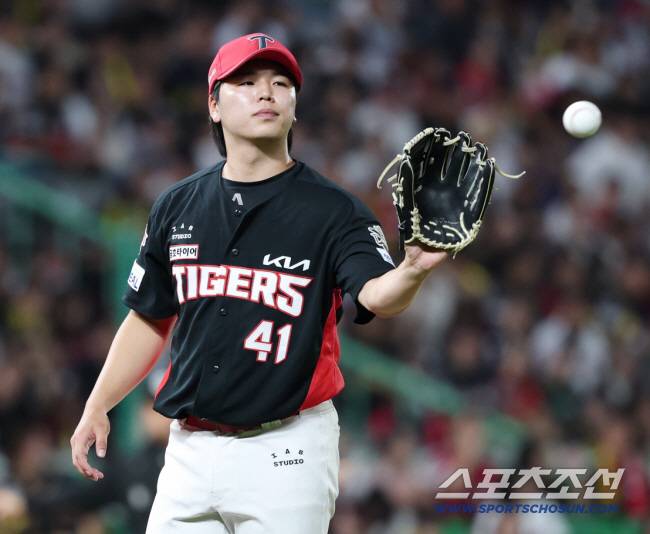 23일 인천 SSG랜더스필드에서 KIA-SSG전. 6회말 등판한 황동하. 인천=정재근 기자 cjg@sportschosun.com/2025.9.23/