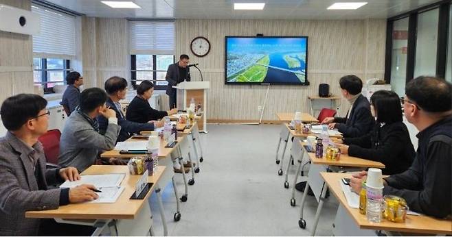 최근 나주시보건소에서 남도음식문화큰잔치 개최지 적합성 평가를 진행하고 있는 모습. 나주시 제공