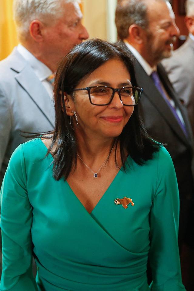 델시 로드리게스 베네수엘라 임시대통령. 로이터 연합뉴스