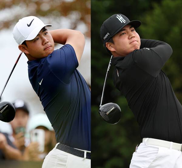 미국프로골프(PGA) 투어에서 활약하는 김주형 프로. 2026시즌 한국프로골프(KPGA) 투어에서 뛰는 장유빈 프로. 사진제공=KPGA (사진을 무단으로 사용하지 마십시오.)