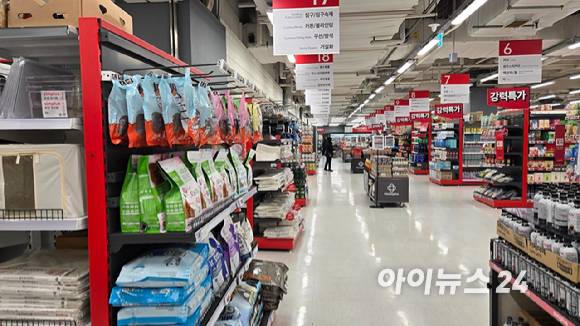 홈플러스가 3000억원 규모의 DIP파이낸싱 자금 조달을 추진한다. 사진은 서울의 한 홈플러스가 한산한 모습.