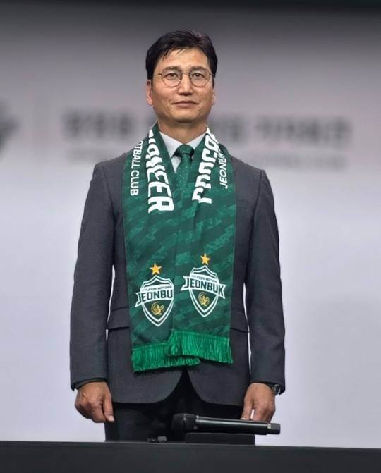 정용 전북현대 축구단 감독. 자료[연합뉴스]