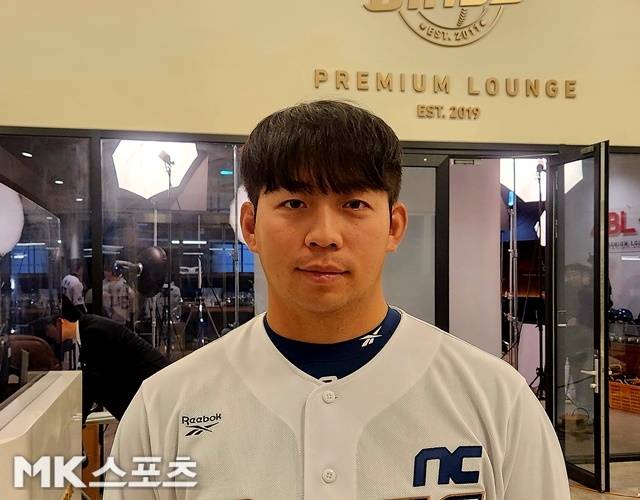 최근 창원NC파크에서 만난 오영수. 사진(창원)=이한주 기자