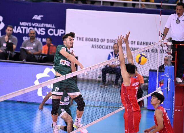 파키스탄 국가대표 미들블로커 무사웰 칸./AVC