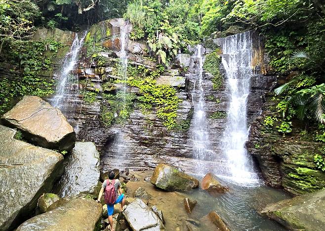 이리오모테 게다폭포