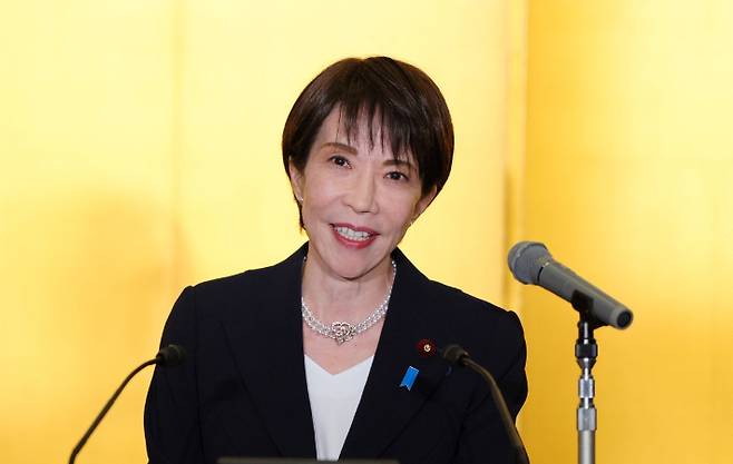 다카이치 사나에 일본 총리. 연합뉴스