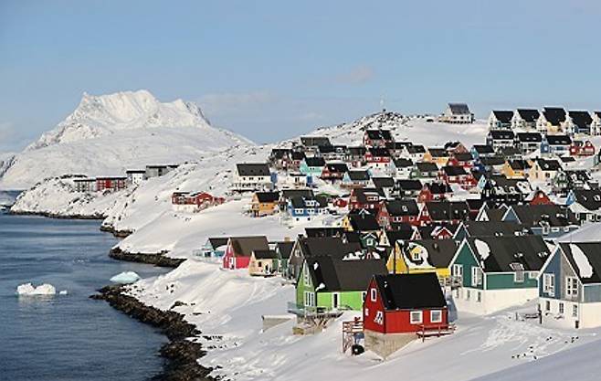 덴마크령 그린란드 수도. 연합뉴스