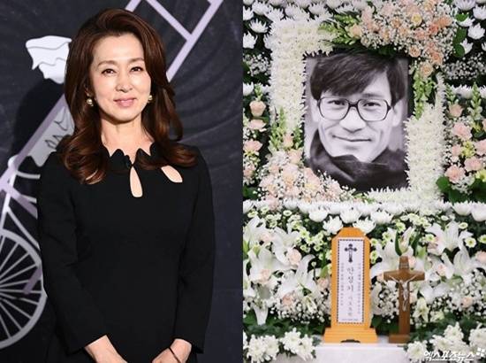 문희경 故안성기