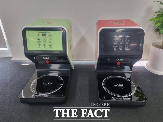 동구라면zip에 설치될 라면조리기 모습. /광주시 동구