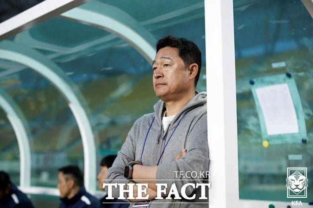 6년 만의 AFC U23 아시안컵 정상탈환에 나선 한국 축구의 이민성 감독./KFA