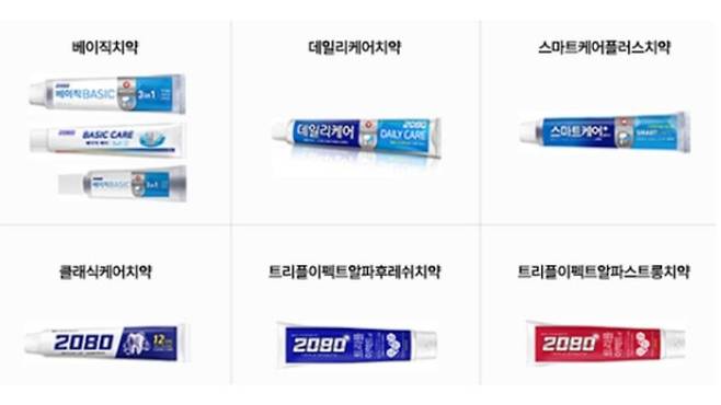 애경산업 / 회수 대상 제품