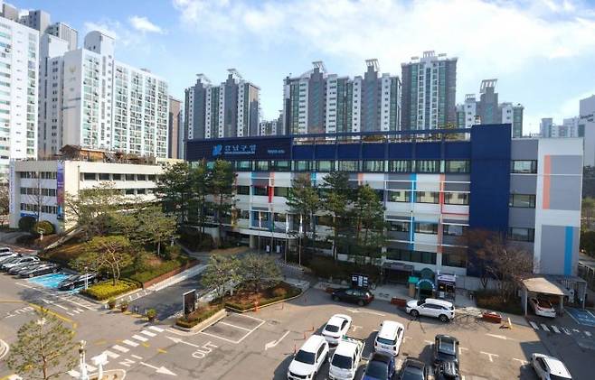 강남구청 전경. 강남구 제공.