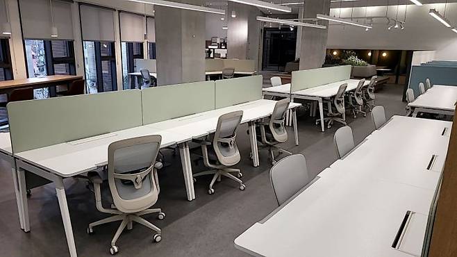 성공 스페이스 내부(1인 업무공간) 모습. 성동구 제공.