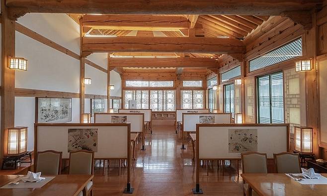 메이필드호텔 서울 봉래헌의 내부 전경 / 사진=메이필드호텔