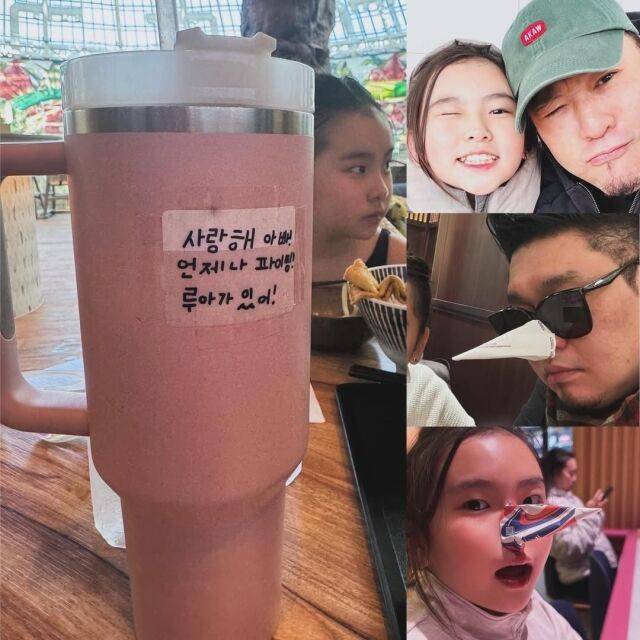 레이먼 킴이 아내 김지우와 딸 루아를 향한 애정을 드러냈다. / 레이먼 킴 인스타그램