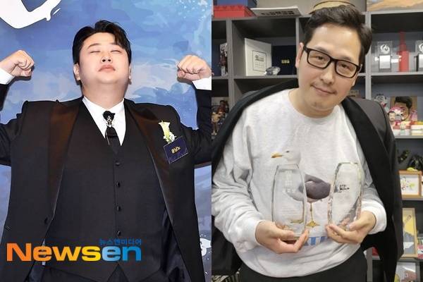 왼쪽부터 윤남노 김풍/뉴스엔DB, 김풍 계정