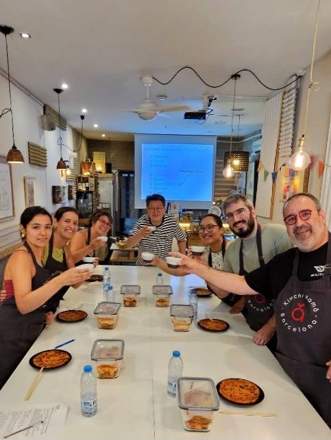 김치전과 막걸리 페어링.&nbsp;신진호 대표 제공