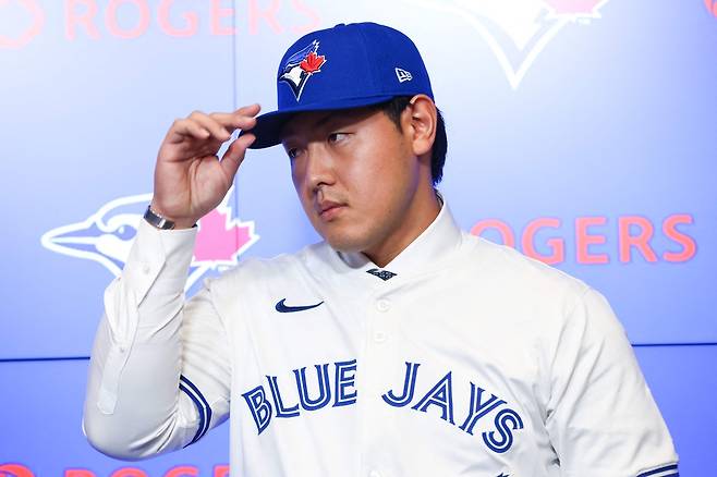미국프로야구 메이저리그(MLB) 토론토와 계약한 오카모토 카즈마. AFP연합뉴스