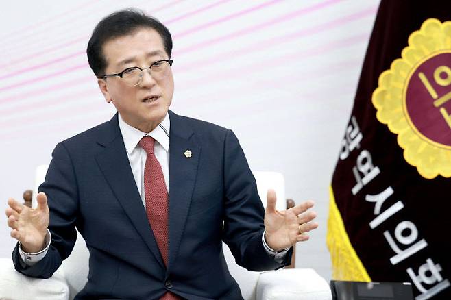 조원휘 대전시의회 의장. [출처=대전시의회]