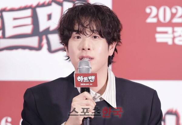 영화 '하트맨' 기자간담회에 참석한 표지훈 ⓒ이혜영 기자 lhy@hankooki.com