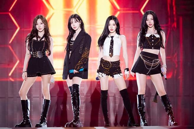 그룹 에스파. /뉴시스