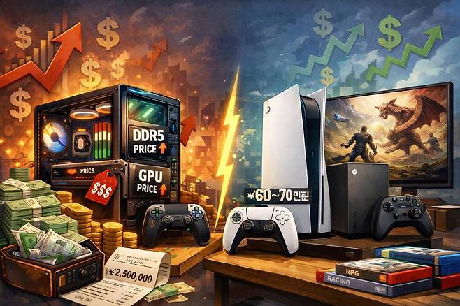 PC 부품 가격(AI 이미지)