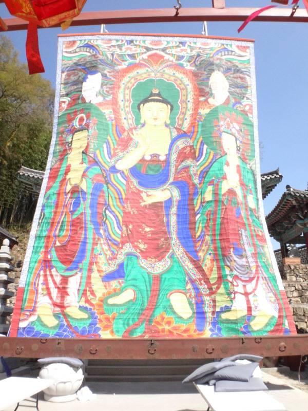 ‘진주 호국사 괘불도 및 괘불함’. 경남도 제공