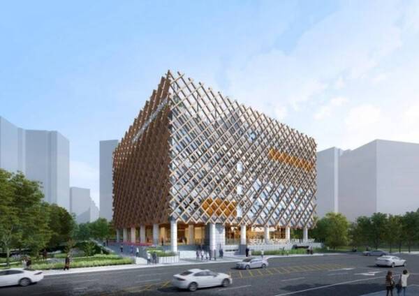 ▲서울시립도서관 '김병주 도서관' 조감도. 서울시