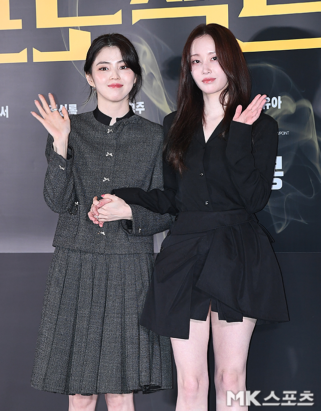 8일 오전 서울 송파구 롯데시네마 월드타워에서 영화 ‘프로젝트 Y’의 언론/배급 시사회 및 기자간담회가 열렸다. 자리에는 배우 한소희, 전종서, 김신록, 정영주, 이재균, 유아, 김성철, 이환 감독이 참석했다. / 사진 = 천정환 기자