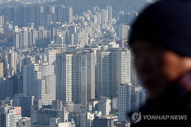 새해 첫날 서울 시내 아파트 [연합뉴스 자료사진]